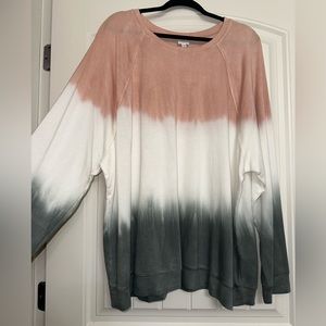 New Direction 3X light sweat shirt. NWOT